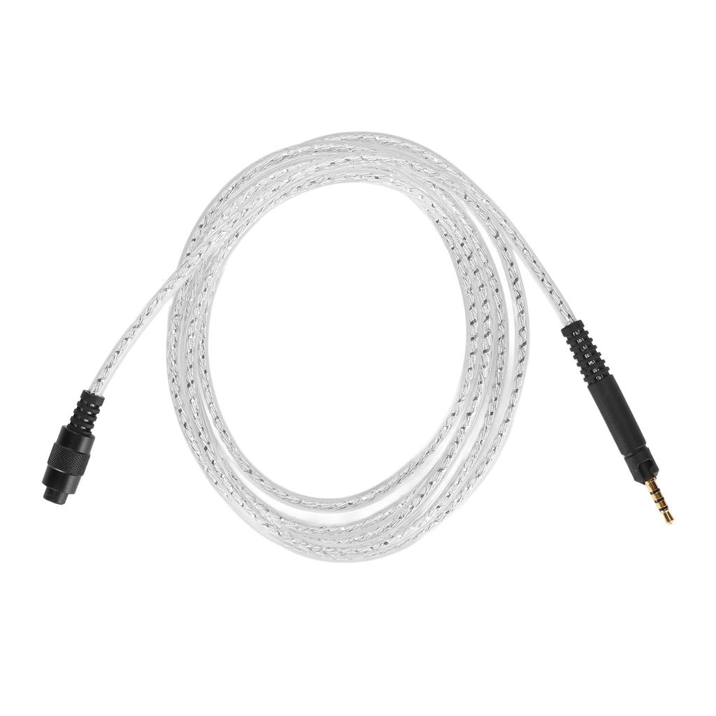 Silver Plated Earphone Cable 2.5mm 3.5mm 4.4mm Plugs Upgrade Detachable Earphone Cable Replacement