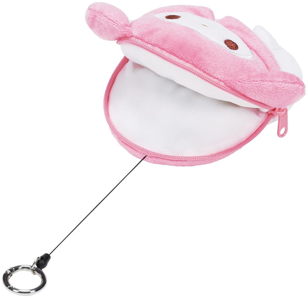 Skater Plush Pouch with Sanrio My Melody Reel, ZRNP1-A