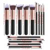 Hot-selling 14-piece Makeup Brush Set Blush Brush Soft Bristle Brush Eyeshadow Brush Foundation Brush Highlight Brush