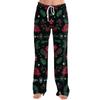 Women's Fashion Loose Casual  Printed Casual Pants