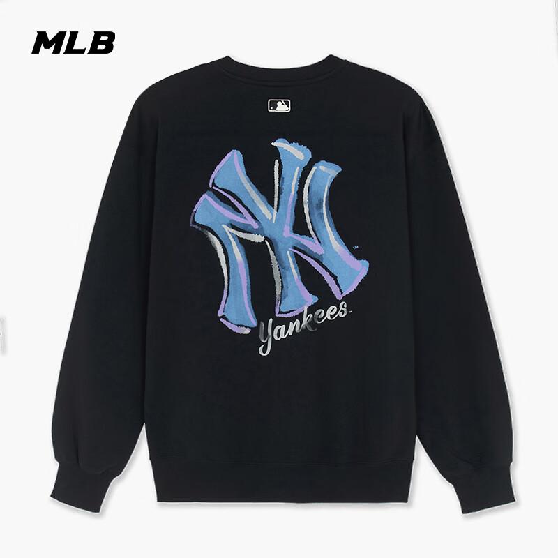 MLB Unisex Logo Round Neck Long Sleeve Sweatshirt