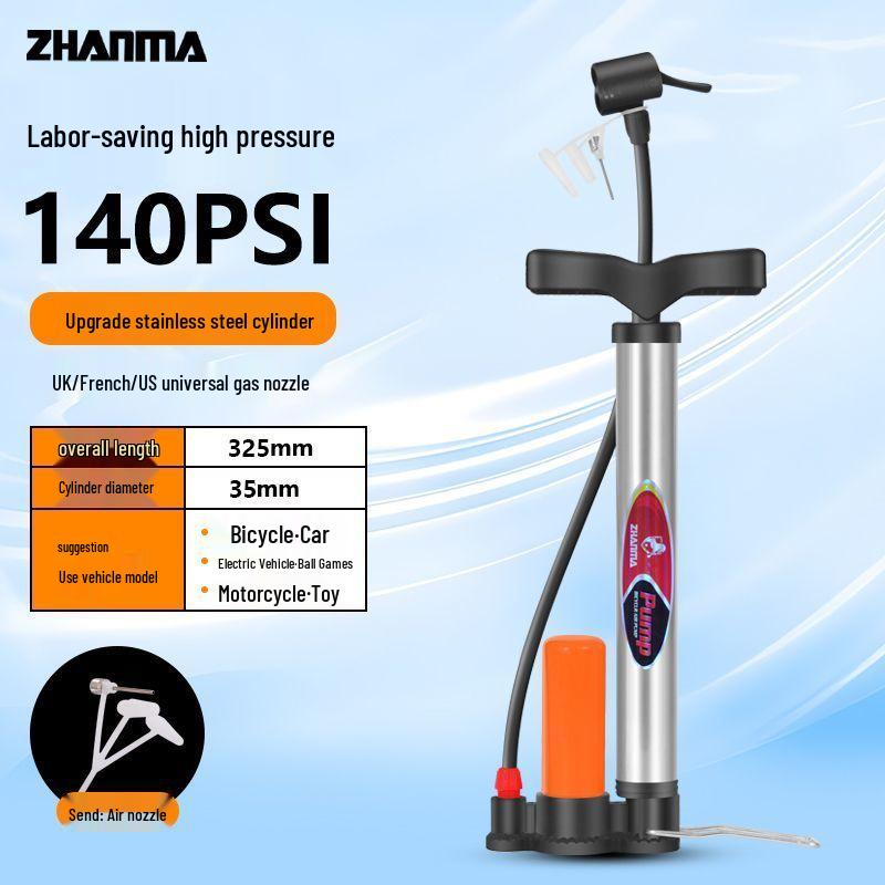 Universal High-Pressure Electric Air Pump for Bicycles, Motorcycles, Cars, and Basketballs