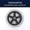 Silent Industrial Wheelchair Wheel: Durable, Wear-resistant, Multi-spec Specified Caster with Hand-pushed Design.
