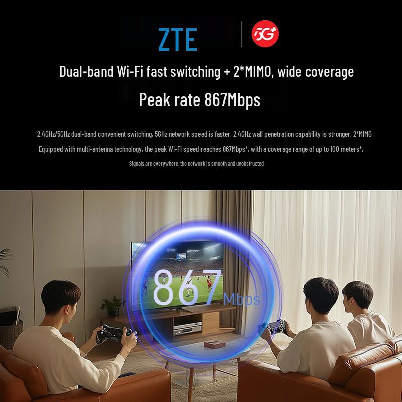 ZTE 5G Portable Mobile Wi-Fi Routers & Hotspots
