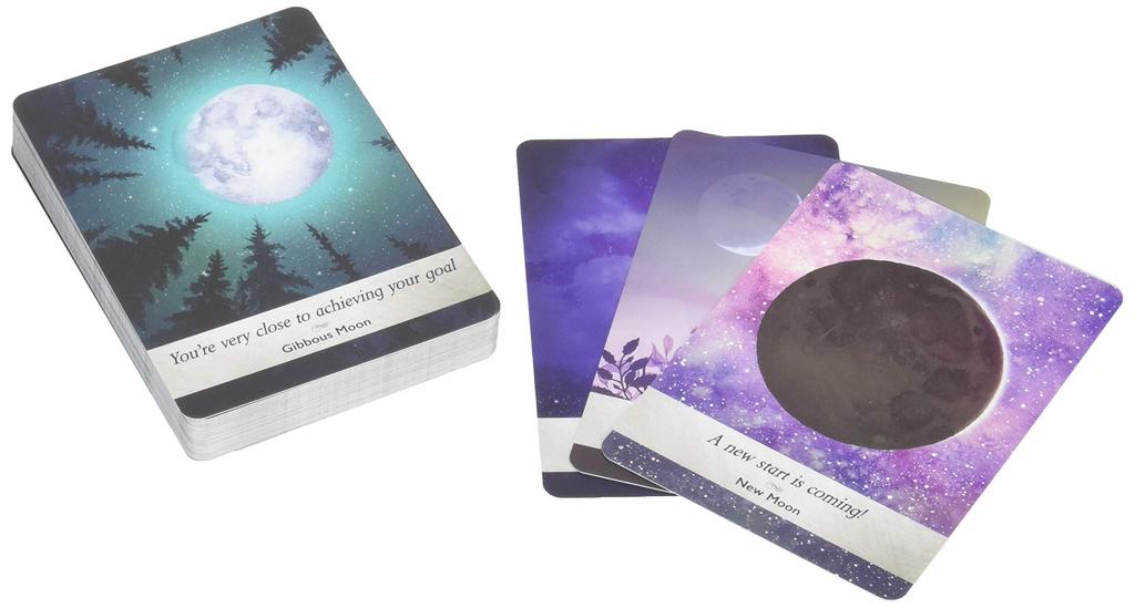 Moonology Oracle Cards with Japanese Instructions (Oracle Card Series)