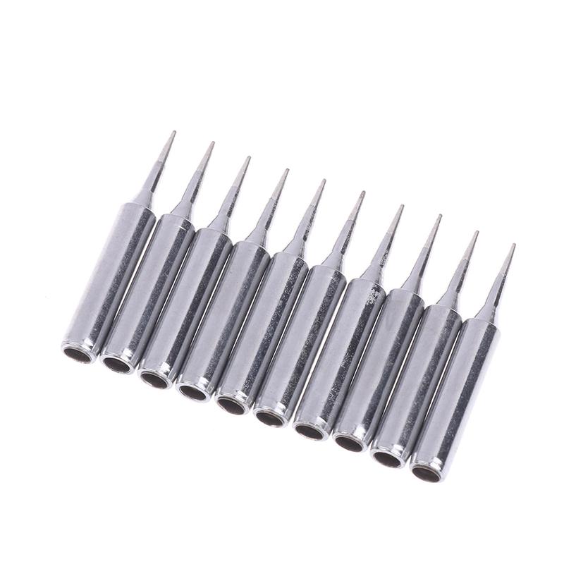 10Pcs/Set 900M-T-I Soldering Solder Iron Tips Station Tool Iron Tips Solder Tips Soldering Tips Solder Iron Tips