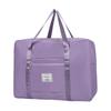 Bolsa de almacenamiento de viaje impermeable con cierre de cremallera, bolsa de equipaje multiusos de gran capacidad con asa reforzada