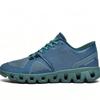 Marathon sports shoes men's lightweight breathable fly-woven mesh running men's shoes lightweight cushioning