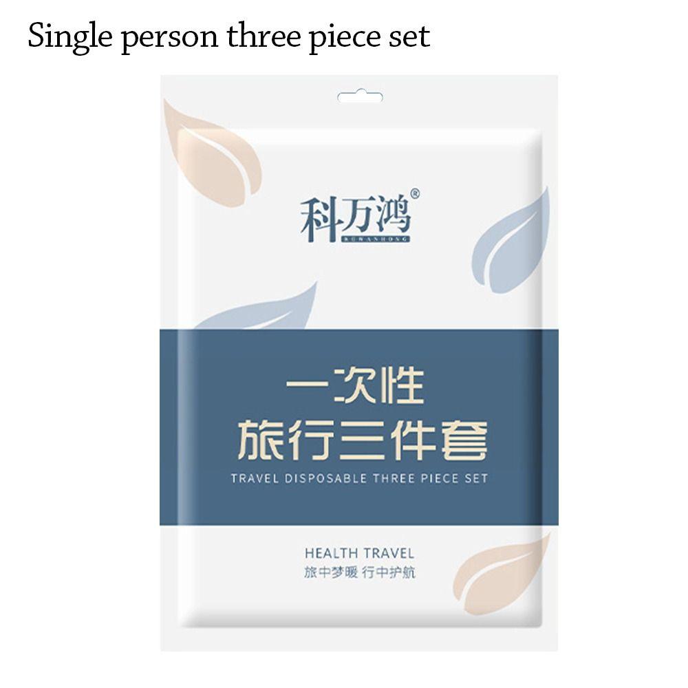 3 / 4-Piece Disposable Bed Sheet Dirty Proof Non-Woven Sleeping Bag Quilt Cover Bedding Set Thickened Duvet Cover Pillowcase