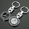 Pegatina de Coche Caliente 1 Pieza Llavero con Logo de Coche de Metal de Alta Calidad Para Mercedes Benz AMG Smart W205 C300 W203 W206 W108 W124 W126 W140 W1