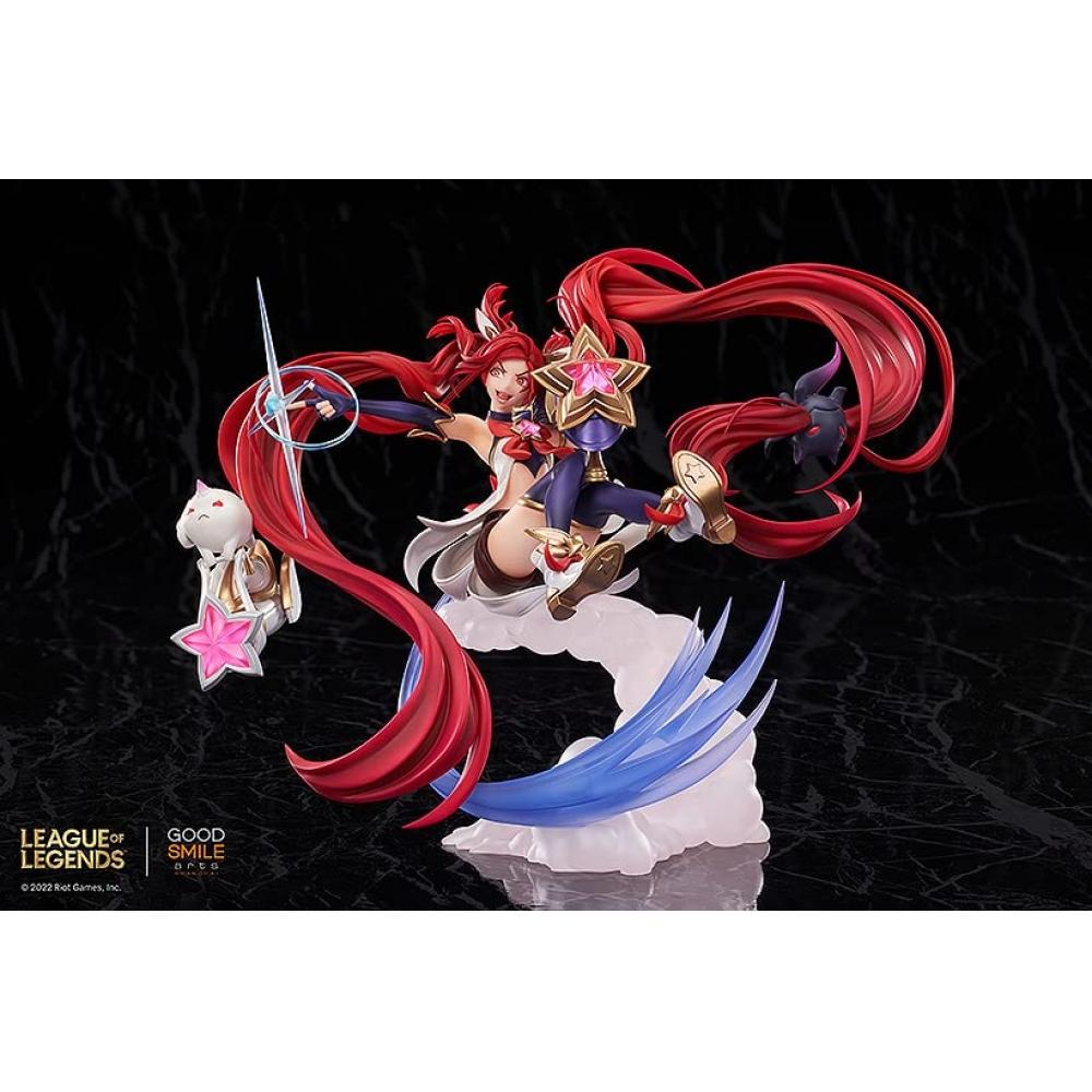 League of Legends Star Guardian Jinx 17 Scale Plastic Painted Finished Figure
