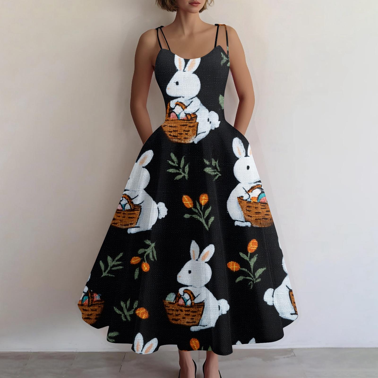 Женское повседневное модное платье без рукавов с принтом ко Дню святого Валентина, с открытыми плечами M