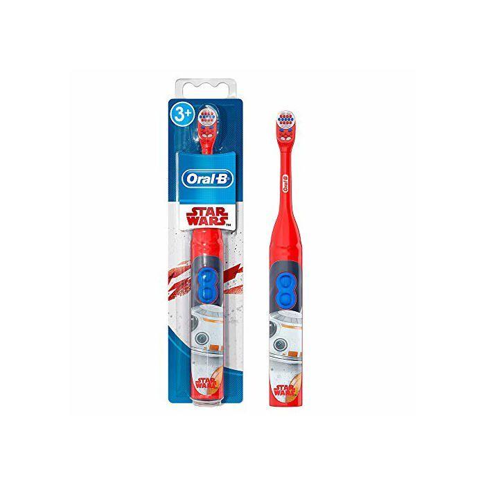 Brosse à dents électrique pour enfants - Oral-B - Disney Star Wars - Tête rotative - Ultra douce - À partir de 3 ans