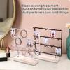 Earring Display Stand for Selling Stylish Necklace Bracelet Pendant Organizer Handmade 3 Tiers Jewelry Storage Rack