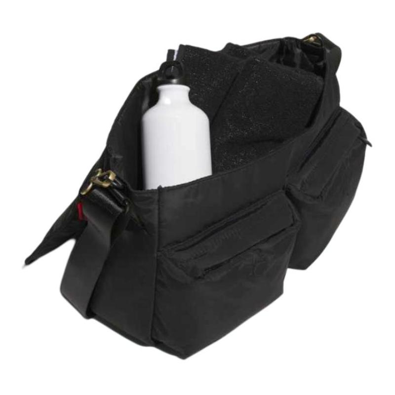 Adidas Originals Recycled Polyester Messenger Bag Crossbody Bag Shoulder Bag Regular Unisex Black Adidas JL7592