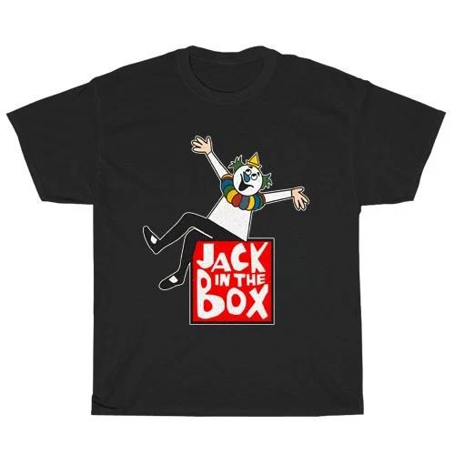 Jack in The Box Hamburgers Restaurant American Men s T-Shirt Funny Size S to 5XL 4XL