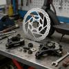 Rotori Freni a Disco per Monopattino Durata Componente Disco Freno Monopattino Elettrico Accessori Per Migliora Sicurezza e Controllo