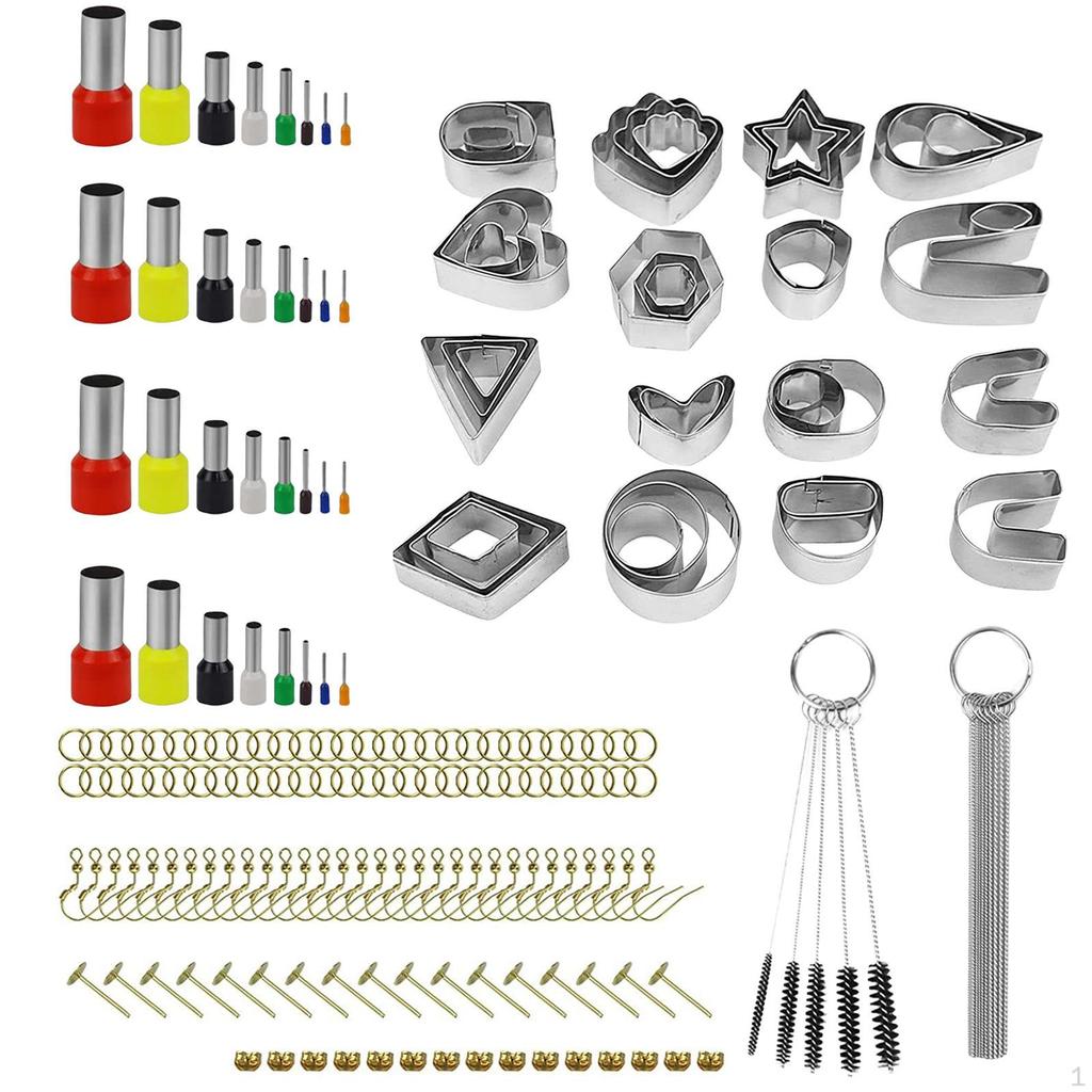 169 Clay Set Jewelry Making Kit DIY Craft for Adults