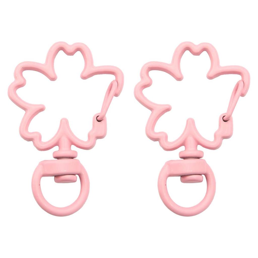 31X39mm Candy Colored Alloy Shell Shaped Spring Buckle Special-shaped DIY keychain Accessories Creative Accessories Hanging Ornaments