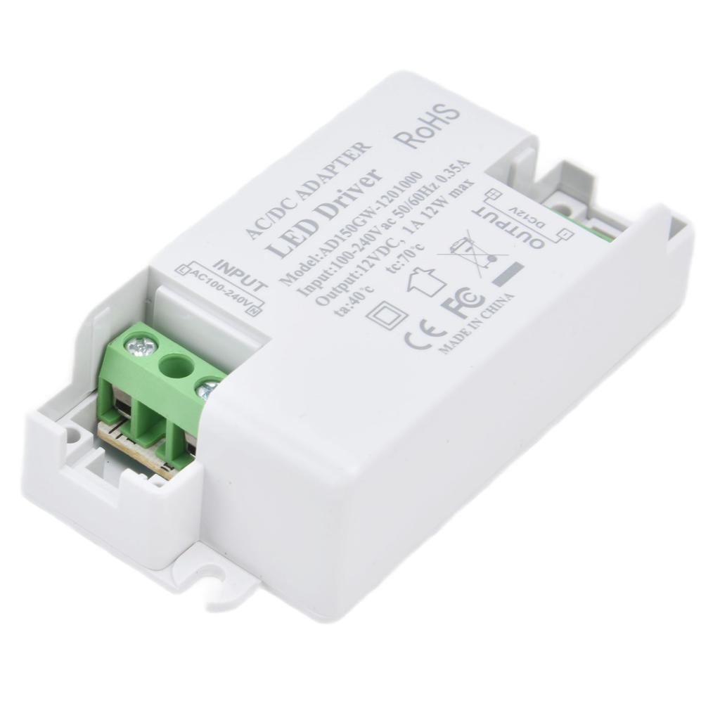 LED Drive Power Transformer LED Drive Power AC100?240V/0.35A DC12V/1A 12W for G4 MR11 MR16