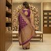 Grand Festive Edit – Soft Silk Saree | Rich Jacquard Royal Drape