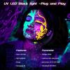3/2/1 PCs 395 Nanometer Black Light LED UV Light T5 Tube 5V USB Plug Stage Black Light LED UV Nail Light Accessories Growth Light