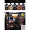 Premium All-in-One Auto Rücksitz Organizer Faltbarer Tisch, Rückenlehnenschutz, Taschentuchbox, Becher- & Schirmhalter, Laptop-Station und Auto-Esstablett