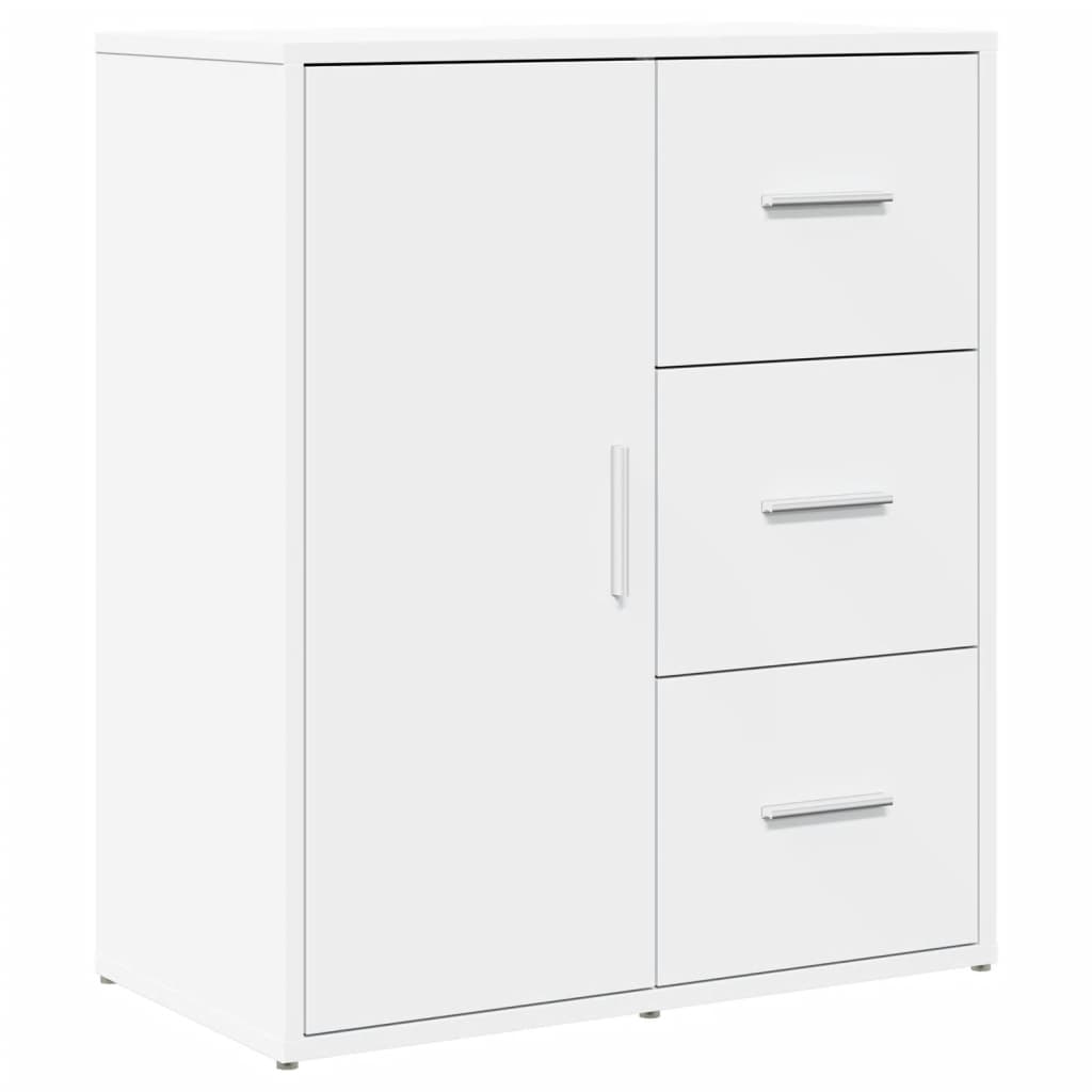 Vidaxl Cabinet, White, 60X31X70 Cm, Wood-Based Material
