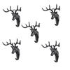 ABWR-Deer Shape Home Decoration Hook Wall Shelf Wall Hanging Wall Personality Deer Head Wall Key