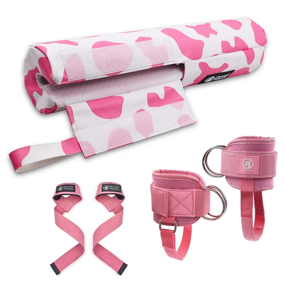 

Тяжелая атлетика, тяга бедер, набор подкладок для штанги с ремнями для лодыжек и подъемными ремнями для тросовых тренажеров, приседания, жим лежа светло-зеленый