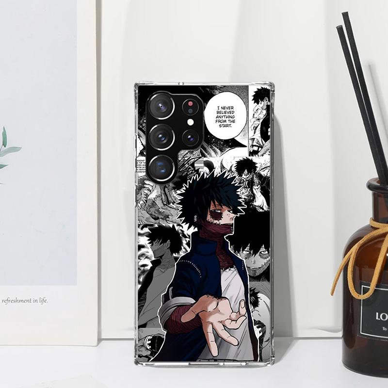 My Hero Deku Phone Case For Samsung Galaxy S26 S25 Edge S24 FE S23 S22 Ultra S21 Plus S20 + Art Fundas Back Cover Galaxy S25 Edg