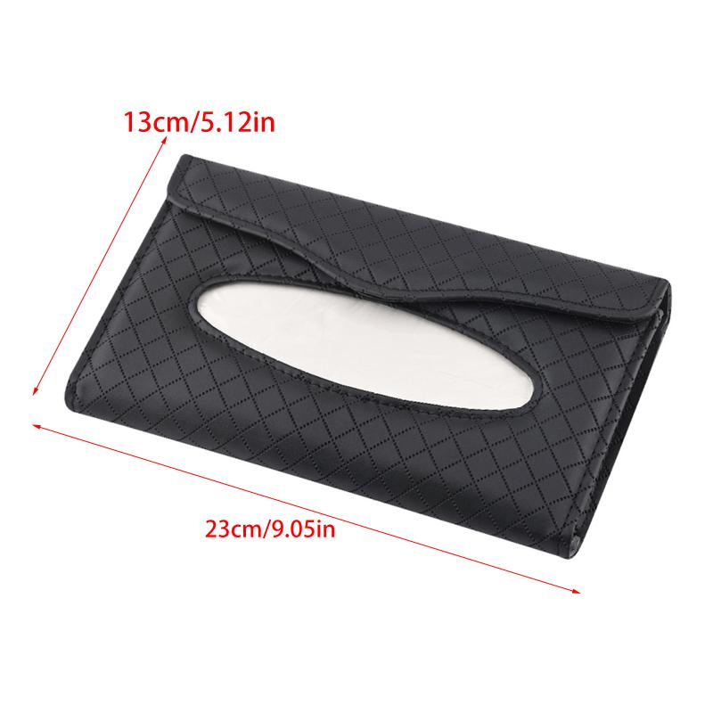 Car Visor Tissue Holder, Sun Visor Napkin Holder Backseat Tissue Case, Premium Car Tissue Box For Car, Car Tissue Holder