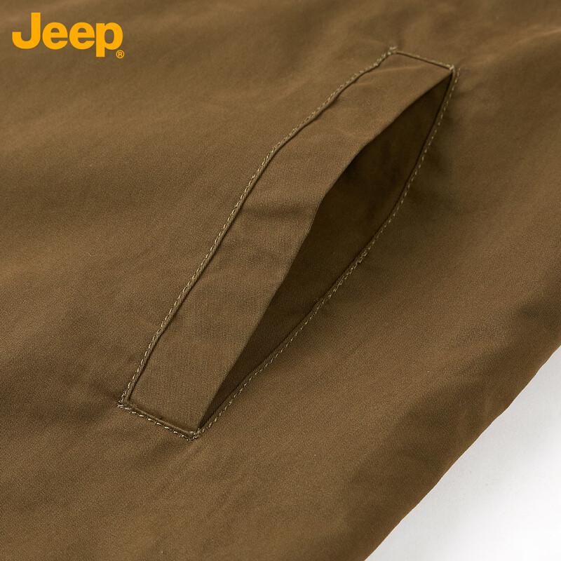 JEEP Men's Reversible Stand-Collar Workwear Jacket