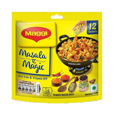 Maggi Masala-ae-Magic Sabzi Masala 72gr 12 zakjes