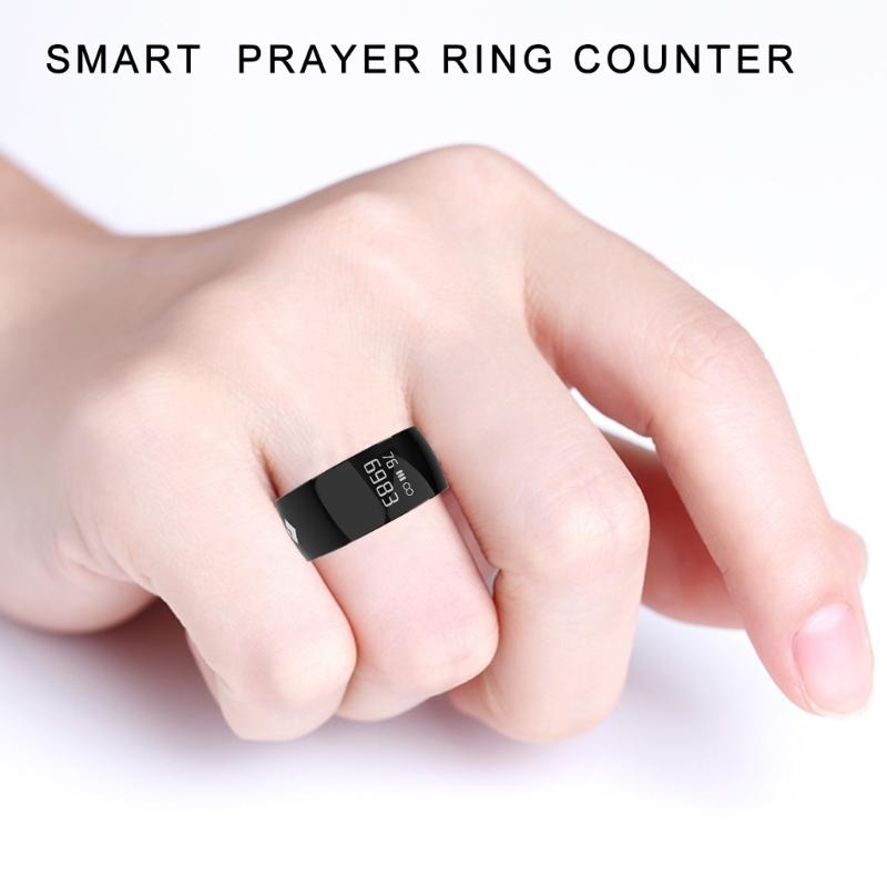 Wireless Muslims Prayer Intelligent Counting Rings App Recording Feature Accessories for Islamic Devotees Accurate Tally
