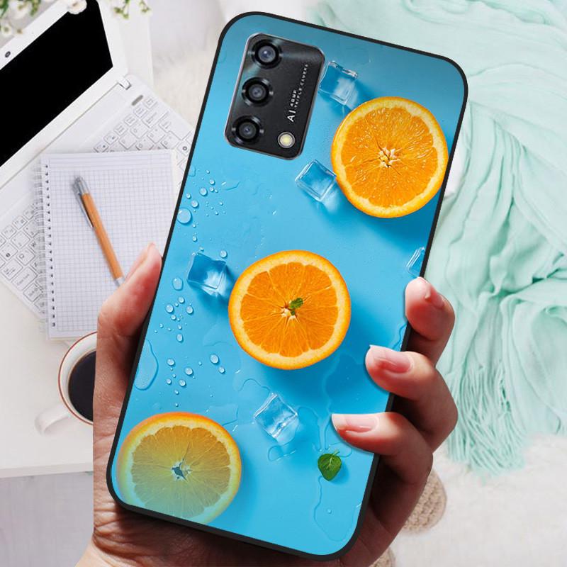 Telefoonhoesje Voor OPPO A74 4G Hoesje Siliconen Zwarte Bumper Zachte TPU Coque voor OPPO A74 CHP2219 Hoesjes OPPOA74 A 74 Beschermer Fundas