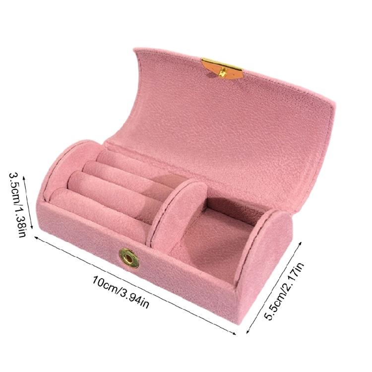 Stylish Small Jewelry Storage Case With Initial Multipurpose Compartment Organizers Accessory for Women On The Way