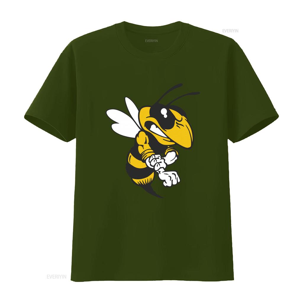 Angry Bee Funny Comic Slogan Cool Vintage Retro T Shirt 2538 Vintage Washed Comfortable Breathable Streetwear Stylish