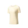 Champion All-Weather Series Solid Color Round Neck Simple Sports Short Sleeve Raglan T-Shirt Women Tops 162530103-3
