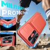Avec Porte-Cartes, Cache-Objectif Coulissant et Support pour Étui de Téléphone Samsung Galaxy S26 Ultra, Étui Portefeuille Anti-Chute en PC+TPU - Rose Clair