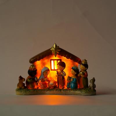 Weihnachtsdekoration, Weihnachtskrippe, Weihnachtsdekoration, Innenkrippe, Krippe, Krippe, Jesuskind, Statue, Figuren, Weihnachtsgeschenk
