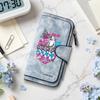 Wolf Print Long Wallet Forever Stylish Casual Portable Multi Card Holder Purse