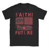 Uomo L/T-shirt di Louis Tomlinson Faith In The Future Top in Cotone Tempo Libero Manica Corta Girocollo T-shirt Regalo di Compleanno T-shirt