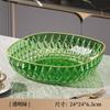 Fruit Plate for Home Living Room, Decorative Serving Tray for Kitchen and Dining Table