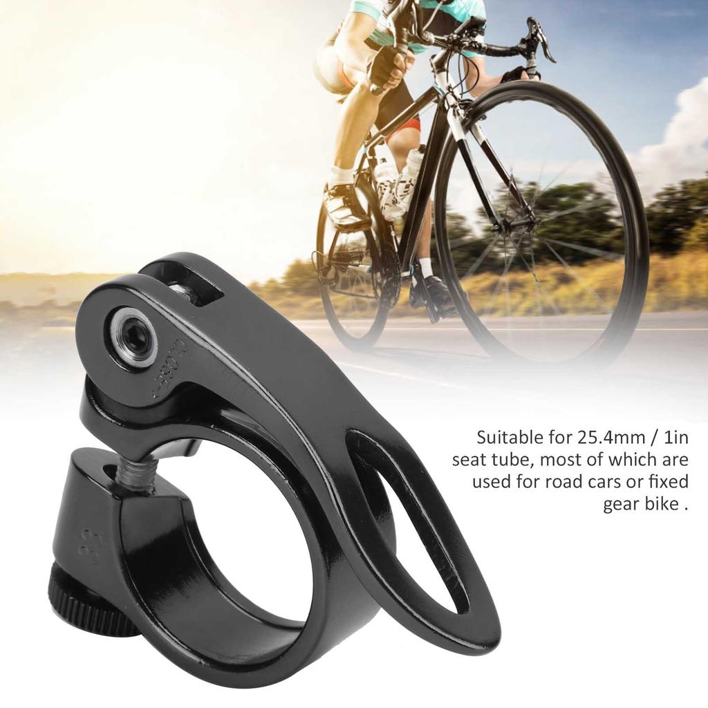 28.6mm Seat Tube Clamp Bike Aluminum Alloy Seatpost Clamp Bike Accessory