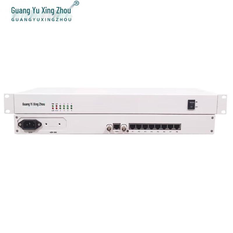 GY-PCM4P4C/E1 Fiber Optic PCM Telephone Multiplexer