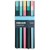 5 Pairs Reusable Plastic Chopsticks BPA-Free Dishwasher-Safe Non-Slip Fiberglass Chopsticks Chinese Japanese Chopstick Gift Set