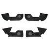 AXIS Car Door Kick Guard for Toyota Crown Sport Red Stitching Set of 4 Kg-tcrs36-098rl