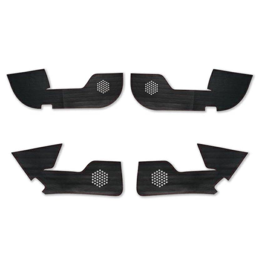 AXIS Car Door Kick Guard for Toyota Crown Sport Red Stitching Set of 4 kg-tcrs36-098rl