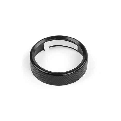 

For Chevrolet Equinox 2026 2026 1PCS Aluminum Alloy Center Console Knob Ring Control Adjust Button Cover Trim Car Accessories чорний